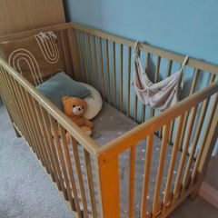Ikea Gulliver Cot + new mattress
