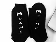 main image for ad Game Time Funny Gamer Socks Great Gift Present Idea