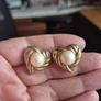 Vintage Heart Earrings Image 4