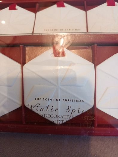 christmas  winter spice scented decorations