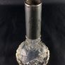 Antique crystal and silver vase Image 3