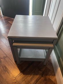 Nest of tables - grey x2
