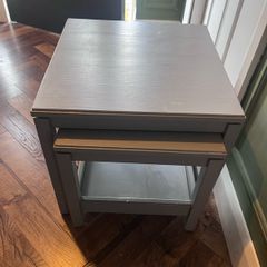 Nest of tables - grey x2