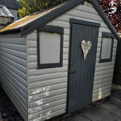 8FT x 8FT BarrelBoard Pressure Treated Shed - Dismantle and Collection