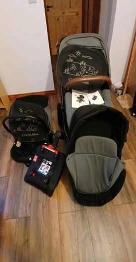 Ickle Bubba Stomp Urban Travel System With ISOFIX Base Full Bundle