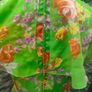 Vintage 60s 70s green floral maxi dress Small Image 5