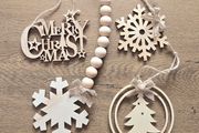 Wooden Christmas decorations