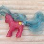 My Little Pony Star Dancer Sparkle Vintage 1987 Hasbro G1 MLP Pink Glitter approx. 12 cm. Used Please see photos Image 5