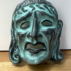 Ceramic Greek Mask wall decor