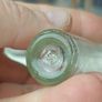 492 - Set of 7 Vintage Clear Glass Screw Cork Top Collectible Decorative Bottles Image 3