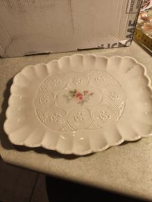 Donegal Crystal Rose Celtic Serving Tray