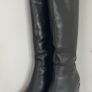Clarks Black Leather Boots Knee High.  Ladies Size Uk 6.5  / Eu 40  In excellent lightly used Condition. Image 7