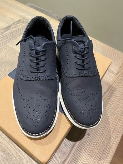 Charles Tyrwhitt - Nubuck Navy Smart Trainers