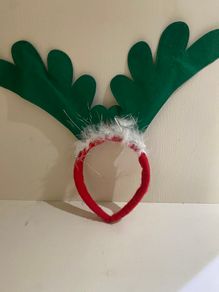 Christmas Reindeer Antlers Headband