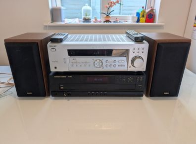 Amp, CD Changer and Speakers