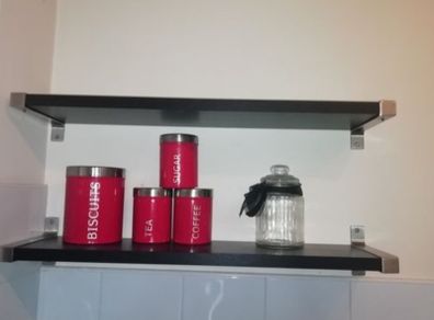 Black Ikea Shelving
