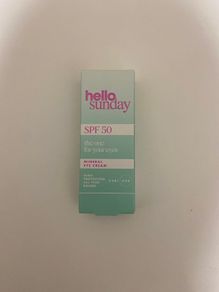 Hello Sunday mineral eye cream spf 50