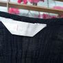 Black Cheesecloth Top Image 2