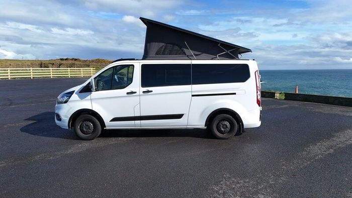 Transit Custom LWB poptop campervan