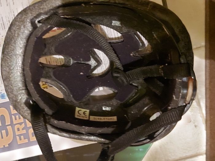 2 Childrens Safety Cycle Helmets, Car Wash & Batman, in very good condition