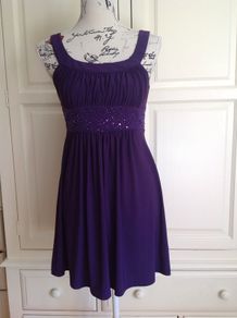Size 10 Purple Dress