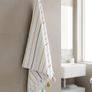 H&M Organic Tassel trimmed towel 60x125 cm Image 6