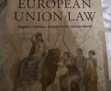 European Union law Damian Chalmers 4th ed