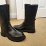 Benetton black girl boots 36 size Image 3