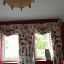 Bedroom Curtains. Price now reduced to. Pelmet boards X 2. Swags and Tails for 2 pairs of Curtains. Image 6