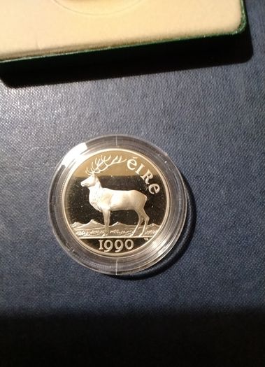 Eire   Central Bank Silver Proof Coin