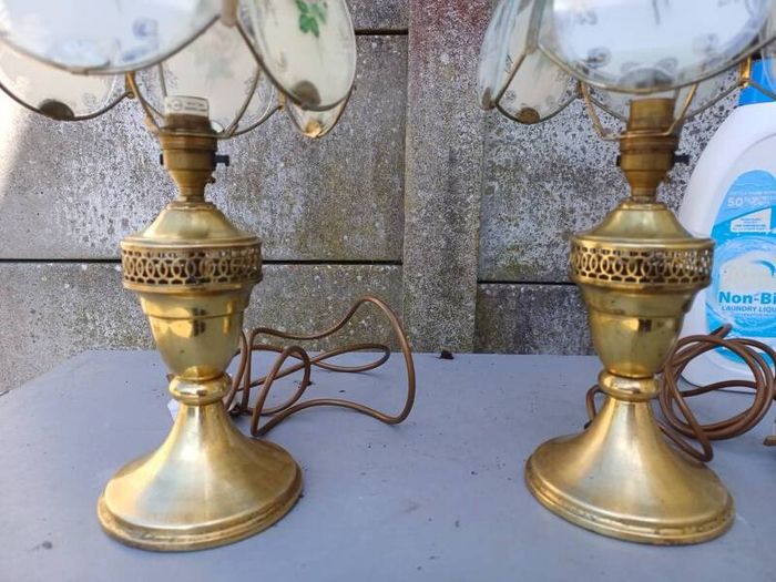Vintage Brass Table Lamps
