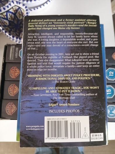 finding Amy true crime book