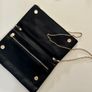Gionni Black Clutch Bag Image 3