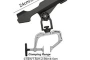 Fishing rod boat bracket