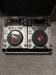 Pioneer Cdj-400 Pair (usb Ok, No Cd)