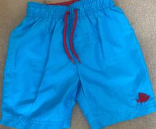 Mothercare Boys Turqouise Blue Swim Shorts - Age 2-3 Years