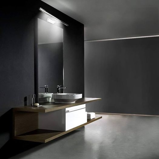 FREE SHIPPING Bathroom Light Fixtures Over Mirror Led Light Fixtures for Bathroom Above Mirror Wall Lights with Switch Adjustable Angle Stainless Steel Cool White