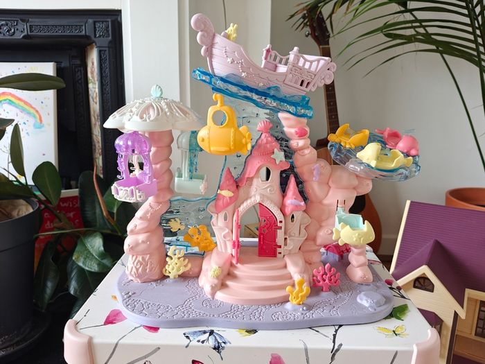 Sylvanian families baby mermaid castle