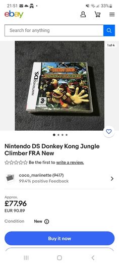 Nintendo Donkey Kong
