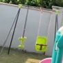 Kids Outdoor Swing Set  Multi Seat Playset Image 2