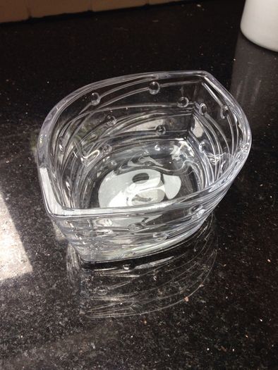 Galway Crystal Oval Bowl