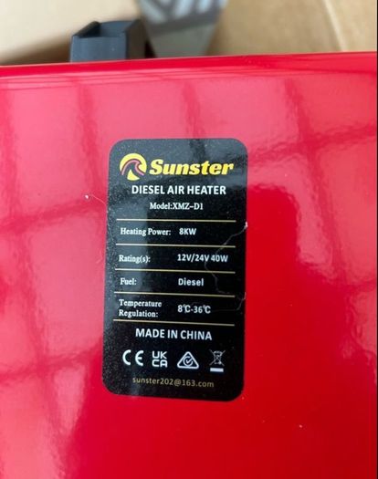diesel heater all in one 12v 8kw new