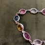 Silver and crystal bracelet Image 2