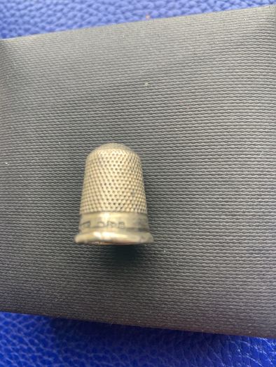 Vintage. Silver Needle Thimble