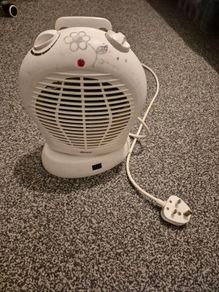 Delta Portable Electric Fan Heater