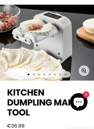Electric dumpling machine