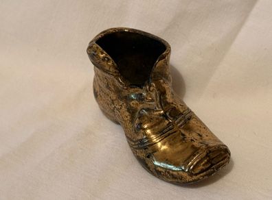 Vintage brass boot ornament, Measures 8x4x3cm,  Weighs 250gram