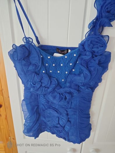 Blue Sexy Top Brand New