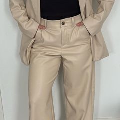 Women's leather suit (Vero Moda)