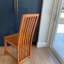 6 solid oak dining chairs Image 3